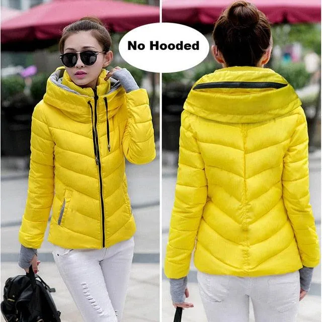 Winter Jacket women Plus Size Womens Parkas Thicken Outerwear hooded Coat