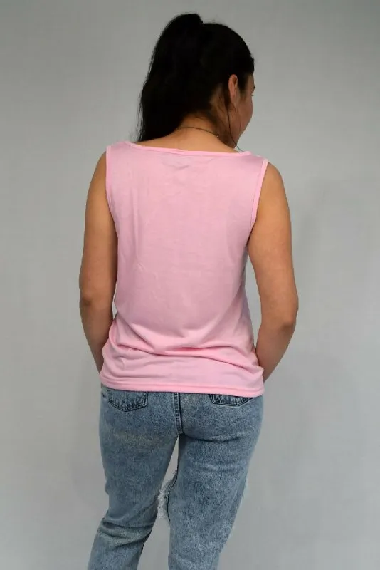 Women's Vests in Dark Pink!